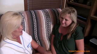 A MILF Licking Pussy, Gets the Orgy Started