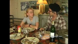 ���ረንሳይኛ እርምጃ አባት እና ሴት