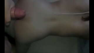 Mòr cum ropes suas wifeys air ais (slow motion)