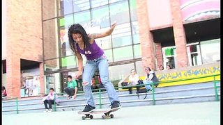 Punk skateboarder latina nga si Diana Delgado pagkuha sa iyang hugot nga pussy giiyot lisud nga