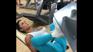 Gracy darbo sporto salėje