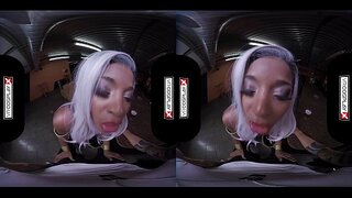VR Cosplay X Jasmine Webb Pussy Liopaí Fillte Thart ar Do Dick