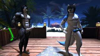 De Midnight Bijeenkomst 2 ( Harige / Yiff )