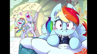MLP Rainbow Dash Porno Pony Clop Porno di My Little Pony