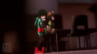 Min Hero Academy tegn at have sex