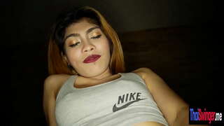 Ay nagbibigay-daan sa i-record ang aming quickie fuck sinabi niya sa kanyang asawa Thai